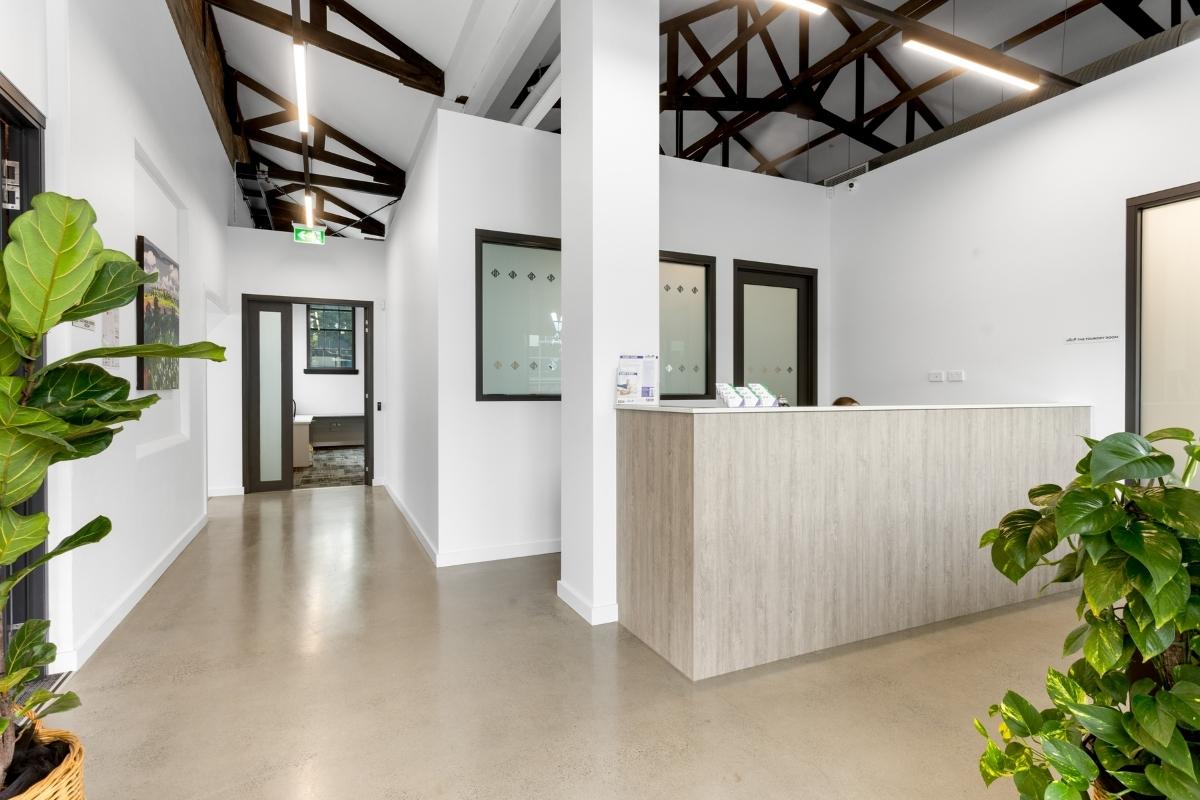 DP Wealth reception hallway